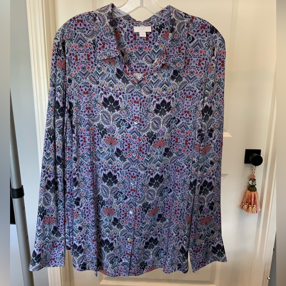 JJill Printed Blouse